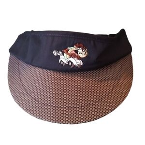 Warner Bros. Studio Store Tasmanian Devil Golf Visor. NWOT Vtg. Unisex Deadstock